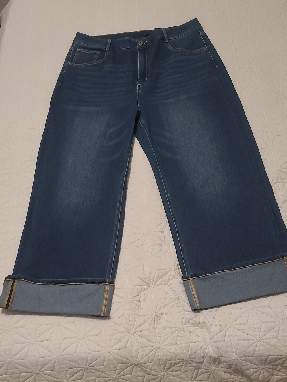 HALARA Dark Blue Straight Leg Women’s Jeans